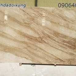 Tấm Tranh đá đối xứng marble vàng tây S M12 tại kho