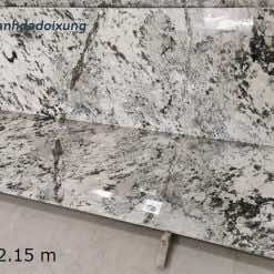 Tranh đá đối xứng Granite hoa đen trắng nguyên tấm HP G19