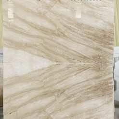 Tranh đá đối xứng marble vàng tây được ghép 2 Tấm S M12