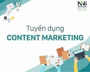 tuyển dụng content martketing